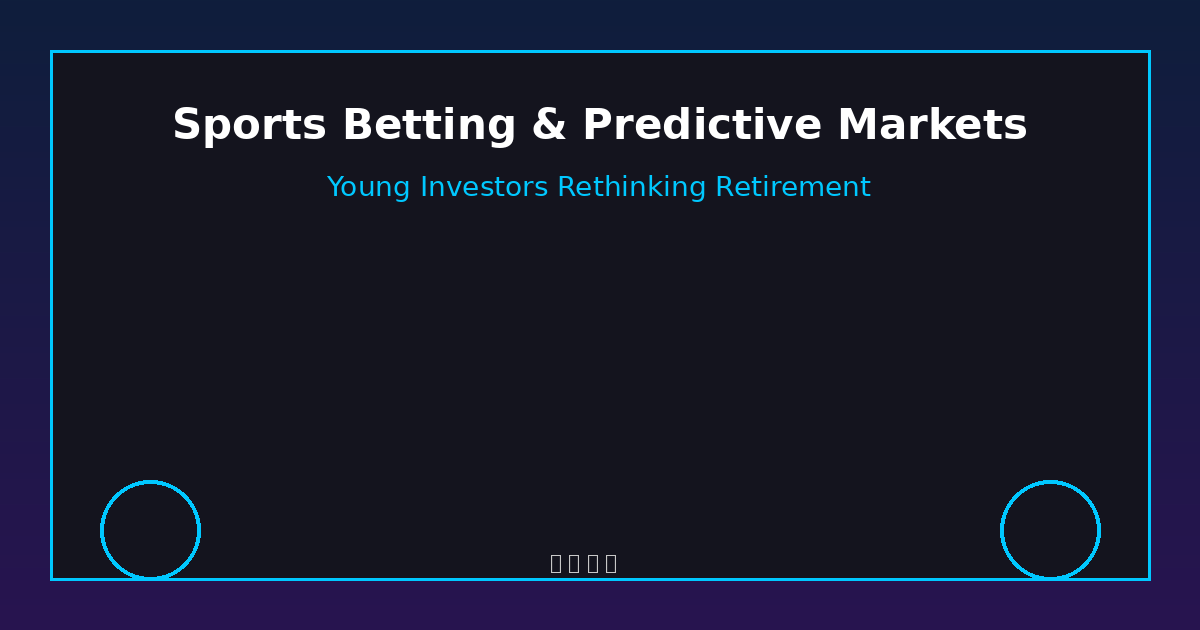 Sports Betting and Predictive Markets: How Young Investors Are Rethinking Retirement Planning